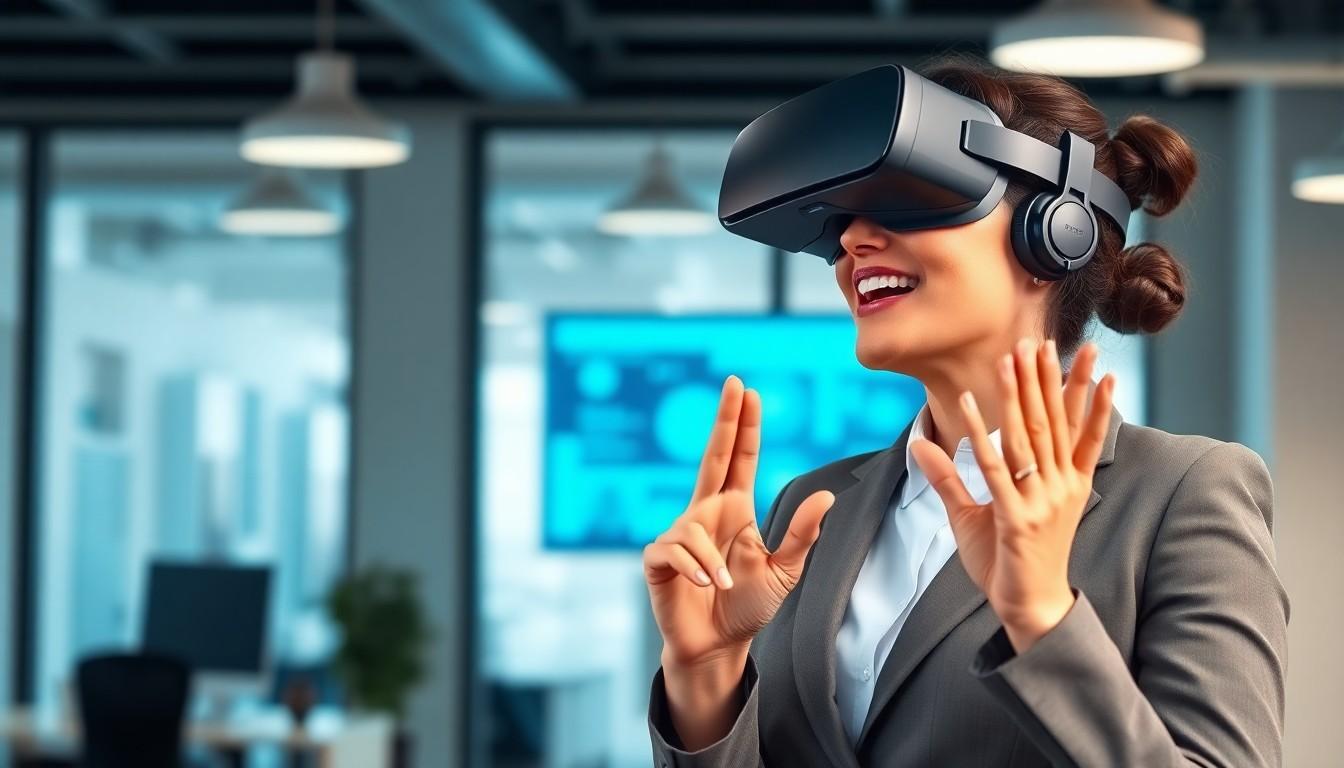 virtual reality business applications